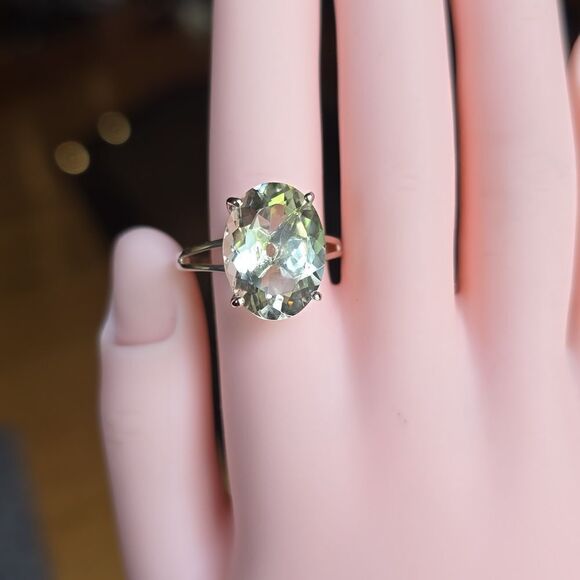 Arogonite RING by "Djoy"! STERLING SILVER, Size 9, NWOT. - Picture 6 of 10